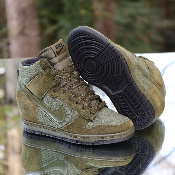 Nike Dunk Sky Hi Rough Green 2014 - Picture 6 of 13